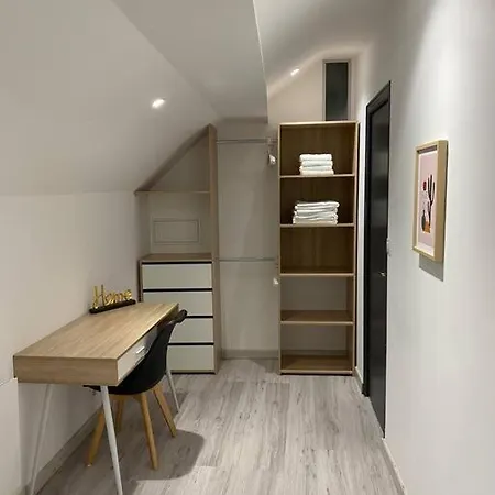 F2 50M2 Atypique En Souplex Vue Basilique Apartment Saint-Nicolas-de-Port Exterior photo